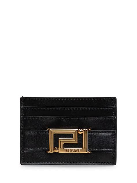 versace gürteltasche damen|Versace greek goddess card holder.